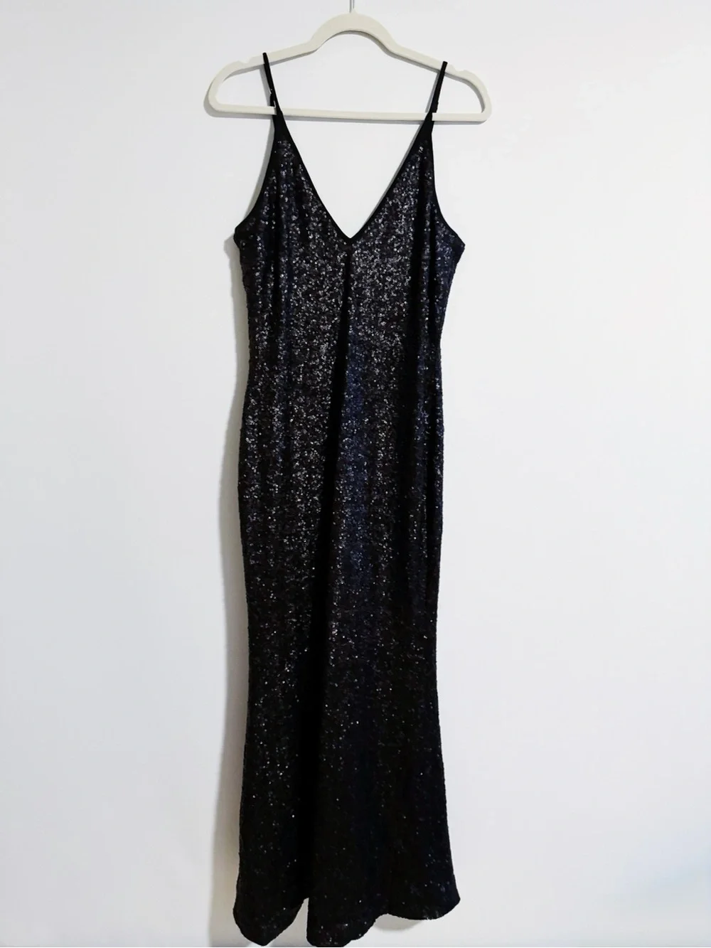 Dress the Population - Black Sequins Gown